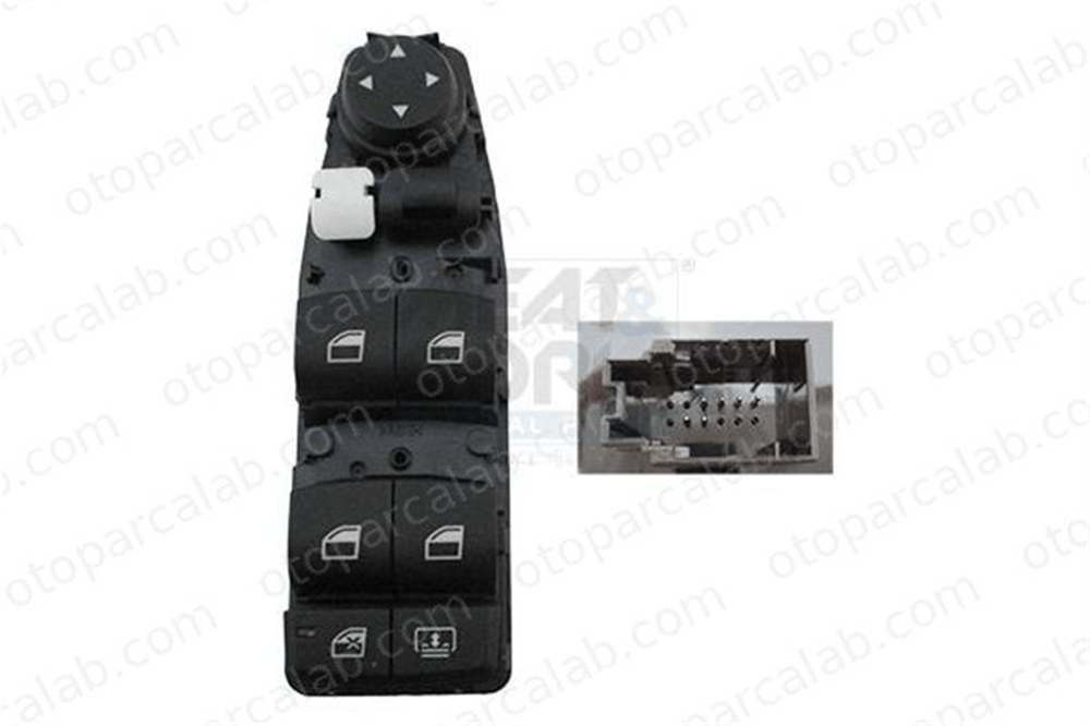 MCAR AN-3516 Cam Açma Düğmesi Ön Sol BMW 3 5 61319218481 8681558807246