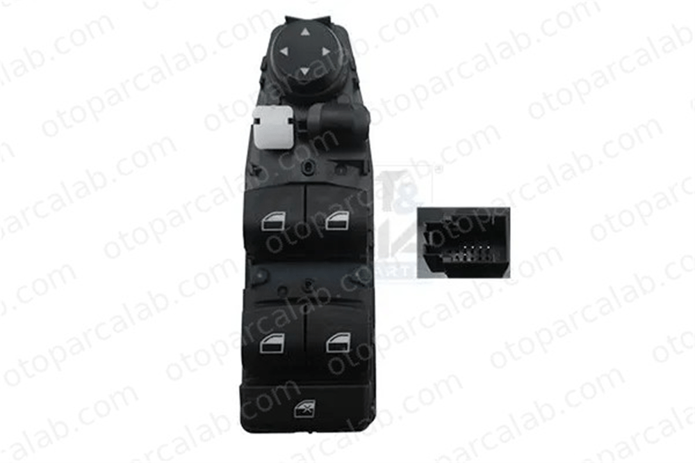 MCAR AN-3516AD Cam Açma Düğmesi Ön Sol BMW 1 5 61319208109