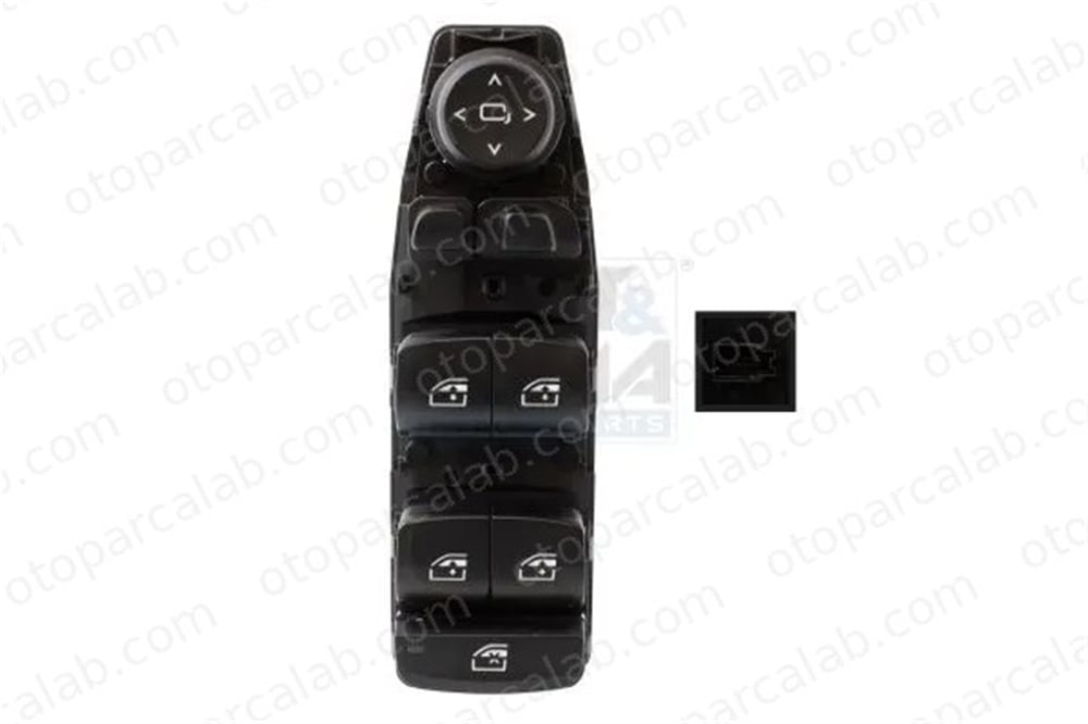 MCAR AN-3530 Cam Açma Düğmesi Ön Sol BMW 5 X3 61316832729
