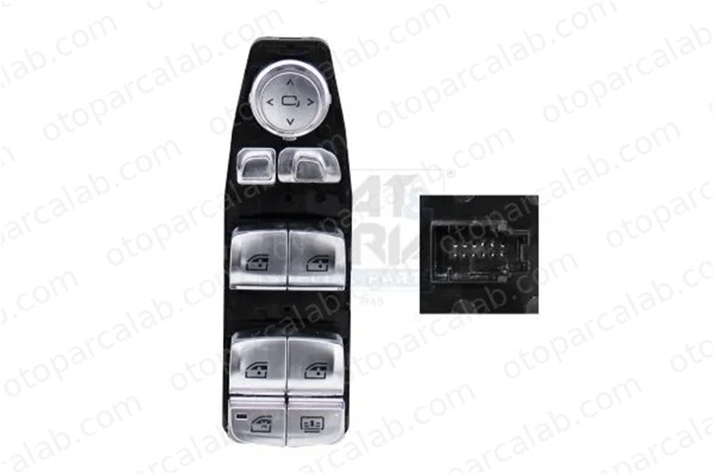 MCAR AN-3532 Cam Açma Düğmesi Ön Sol BMW 7 61319382503