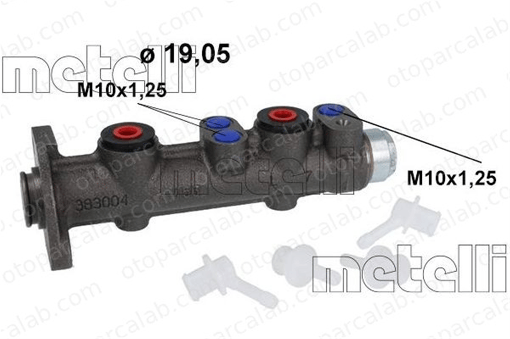 METELLI 05-0009 Fren Ana Merkez FIAT 124 Spider 124 Coupe 4188357 4184518