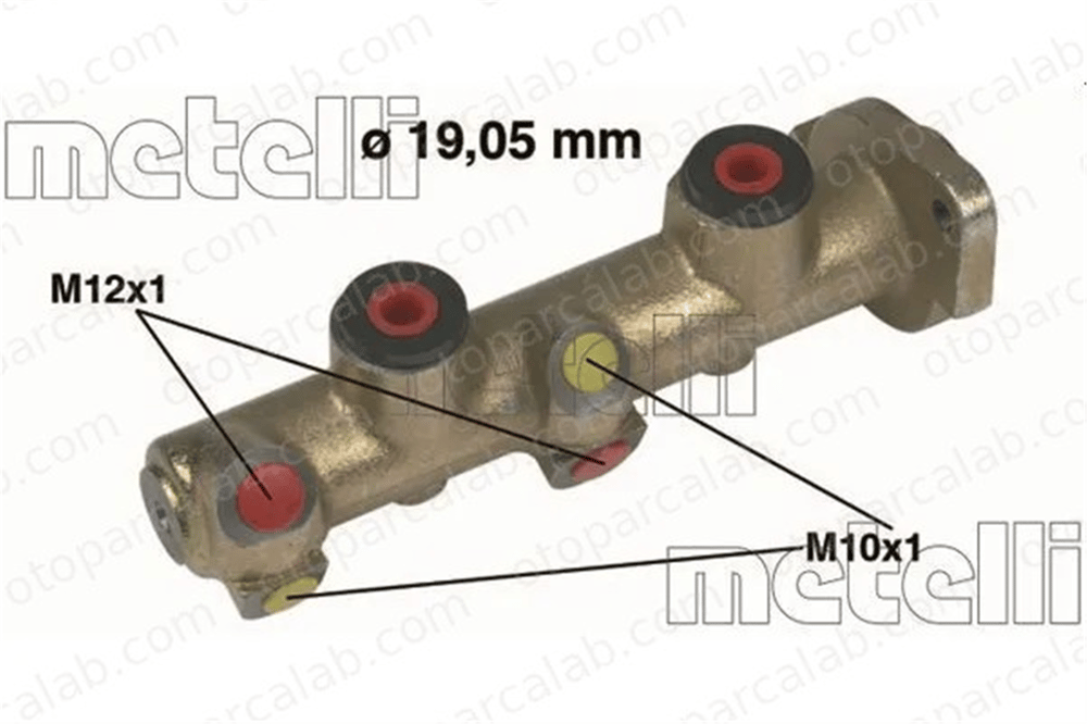 METELLI 05-0077 Fren Ana Merkez RENAULT 11 9 7701349254 460184