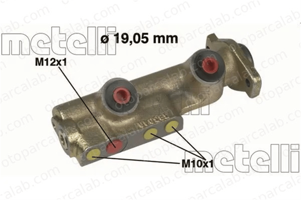 METELLI 05-0080 Fren Ana Merkez RENAULT 16 11 8701348924 7700590483