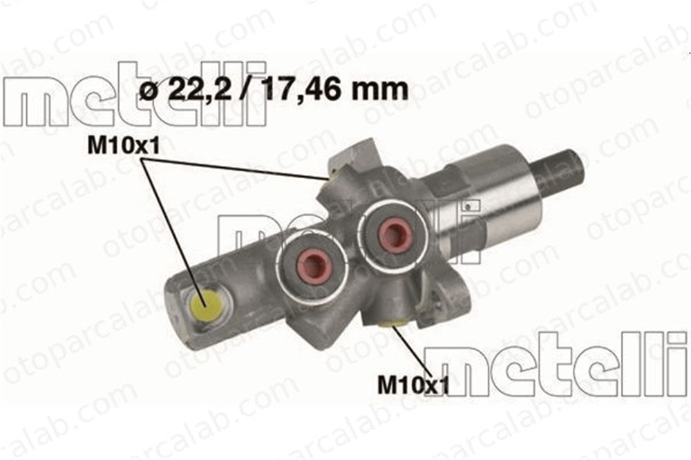 METELLI 05-0175 Fren Ana Merkez MERCEDES-BENZ 190 C-SERISI A0054305901 44301701