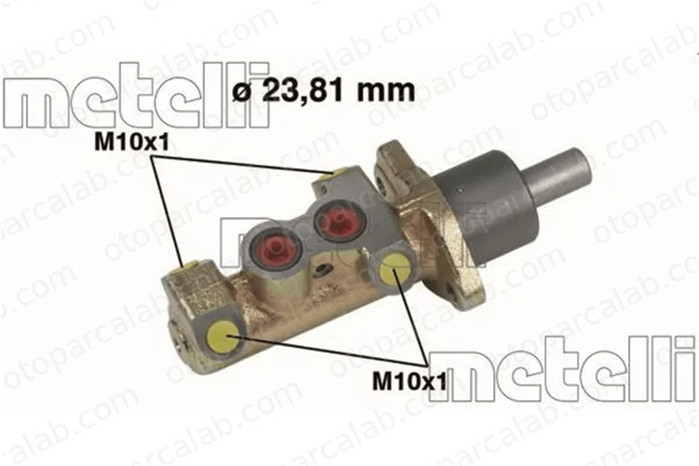 METELLI 05-0325 Fren Ana Merkez FIAT ULYSSE SCUDO Minibüs/Otobüs 9463378380 4601K1