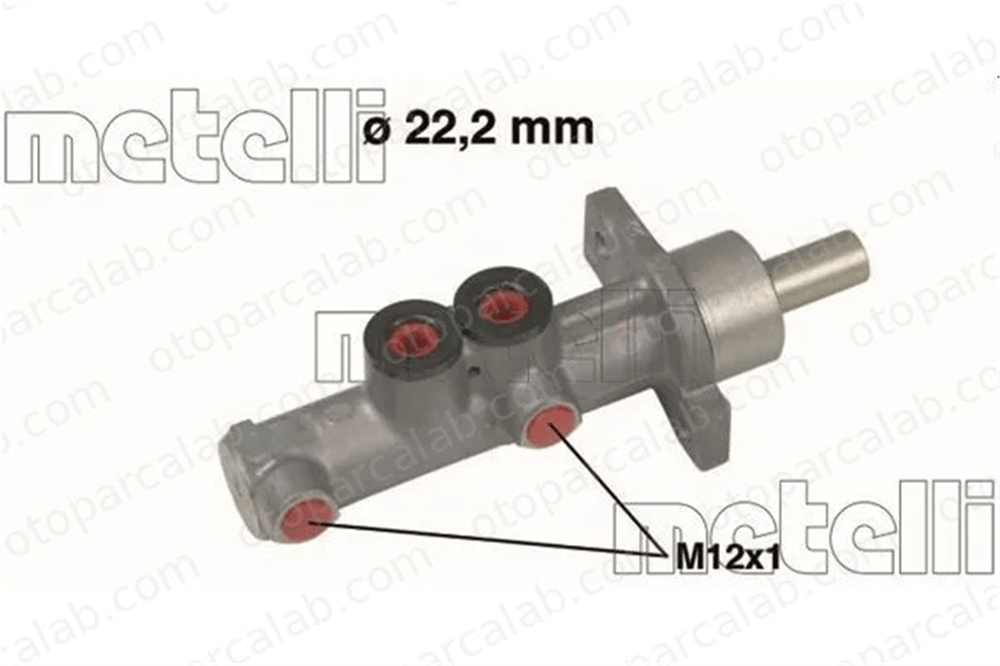 METELLI 05-0597 Fren Ana Merkez CITROËN C3 I C2 4601R0