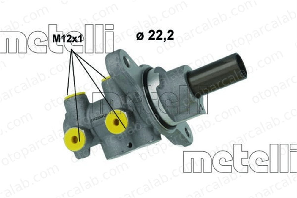 METELLI 05-1214 Fren Ana Merkez RENAULT KANGOO / GRAND KANGOO II KANGOO Express 7701209767