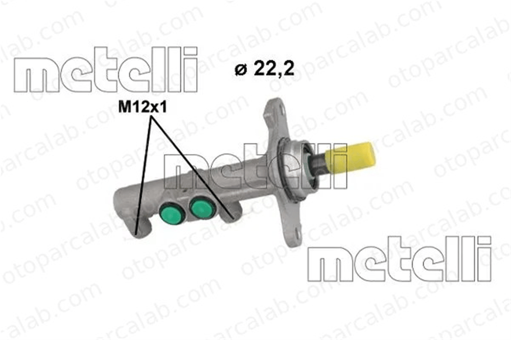 METELLI 05-1267 Fren Ana Merkez RENAULT TRAFIC III Minibüs/Otobüs TRAFIC III Panelvan/Van 460119960R