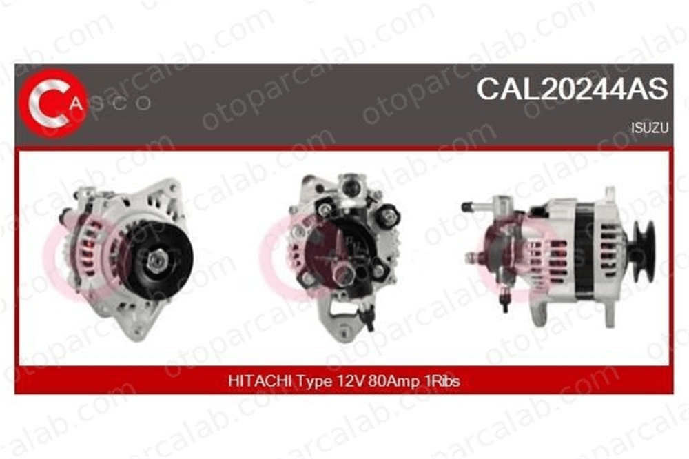 MGA 28121 Alternatör ISUZU D-MAX I 8972492093 HAL180512E