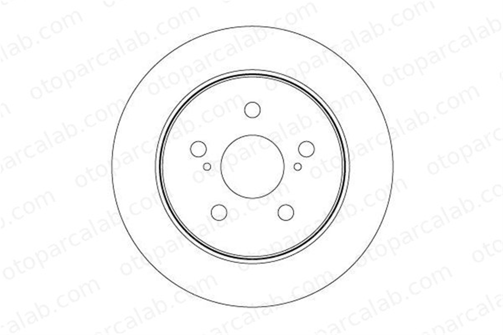 MGA 50879 Fren Disk Ayna Arka Sağ ve Sol TOYOTA RAV 4 V CAMRY 4243178010