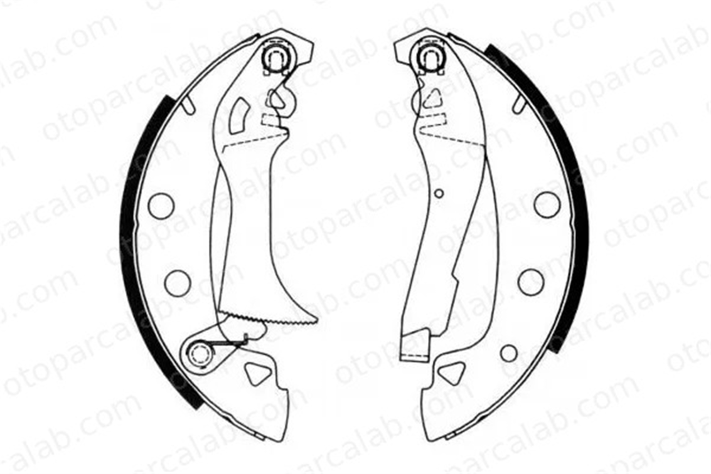 MGA 54278 Fren Pabuçlu Balata Arka FIAT 131 132 5920731 5881159