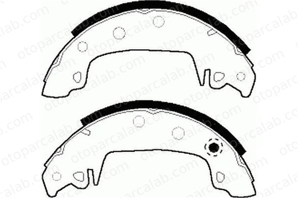 MGA 54501 Fren Pabuçlu Balata Arka FIAT 131 132 4353252 5881159
