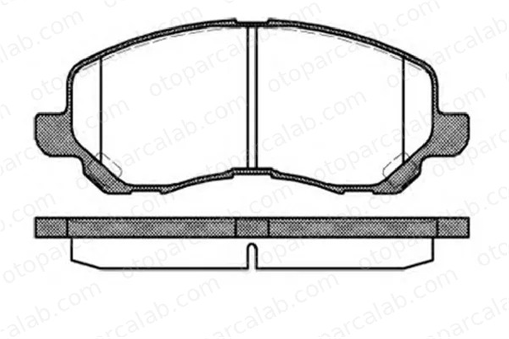 MGA 55294 Fren Disk Balata Ön MITSUBISHI ASX LANCER VIII Sportback MN102618 5191217AA