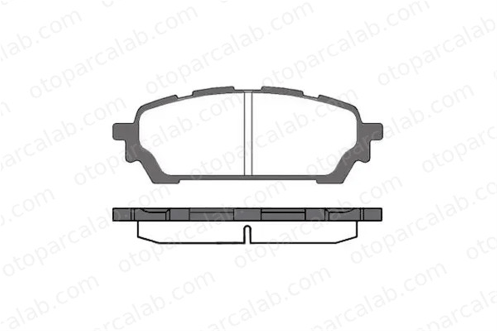MGA 55420 Fren Disk Balata Arka SUBARU IMPREZA Station wagon IMPREZA Sedan 26696FE050 266965E040