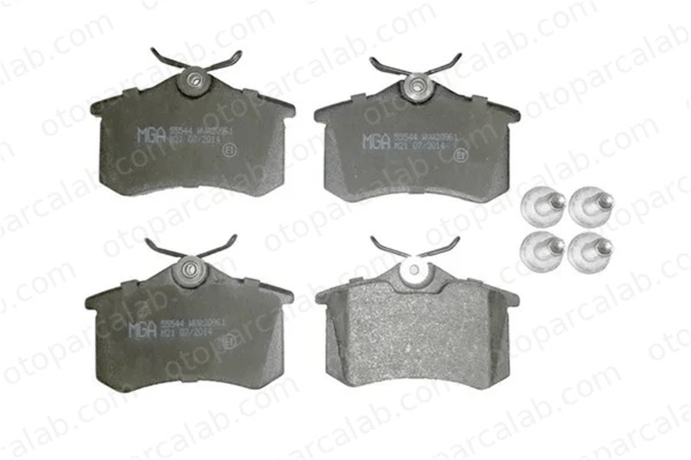MGA 55544 Fren Disk Balata Arka PEUGEOT 405 I VW GOLF III 191698451 191698451B