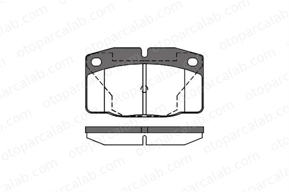 MGA 55578 Fren Disk Balata Ön OPEL ASTRA F Station wagon VECTRA A 1605881 EC11046948372