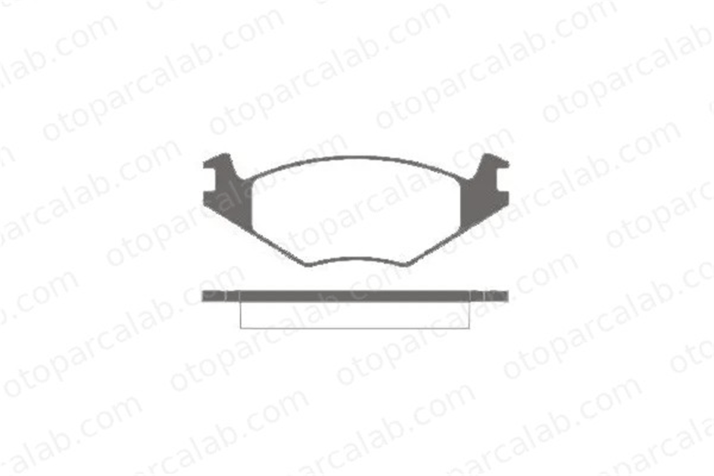 MGA 55580 Fren Disk Balata Ön VW POLO III POLO Coupe 867698151 867615109A