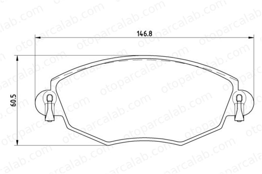 MGA 55631 Fren Disk Balata Ön FORD MONDEO III MONDEO III Sedan 1S712K021AC 1121894