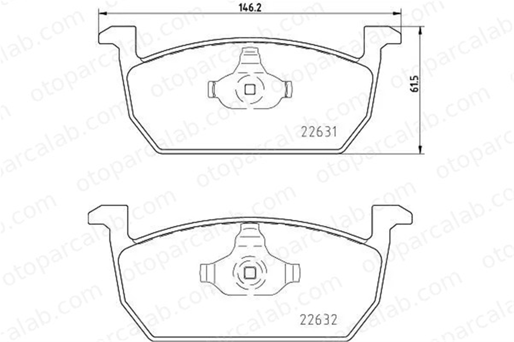 MGA 55744 Fren Disk Balata Ön SEAT ARONA IBIZA V 2Q0698151B 5Q0698151H