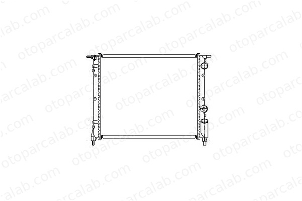 MGA 80114 Su Radyatörü OPEL ASTRA F Station wagon ASTRA F 1300112 1300113