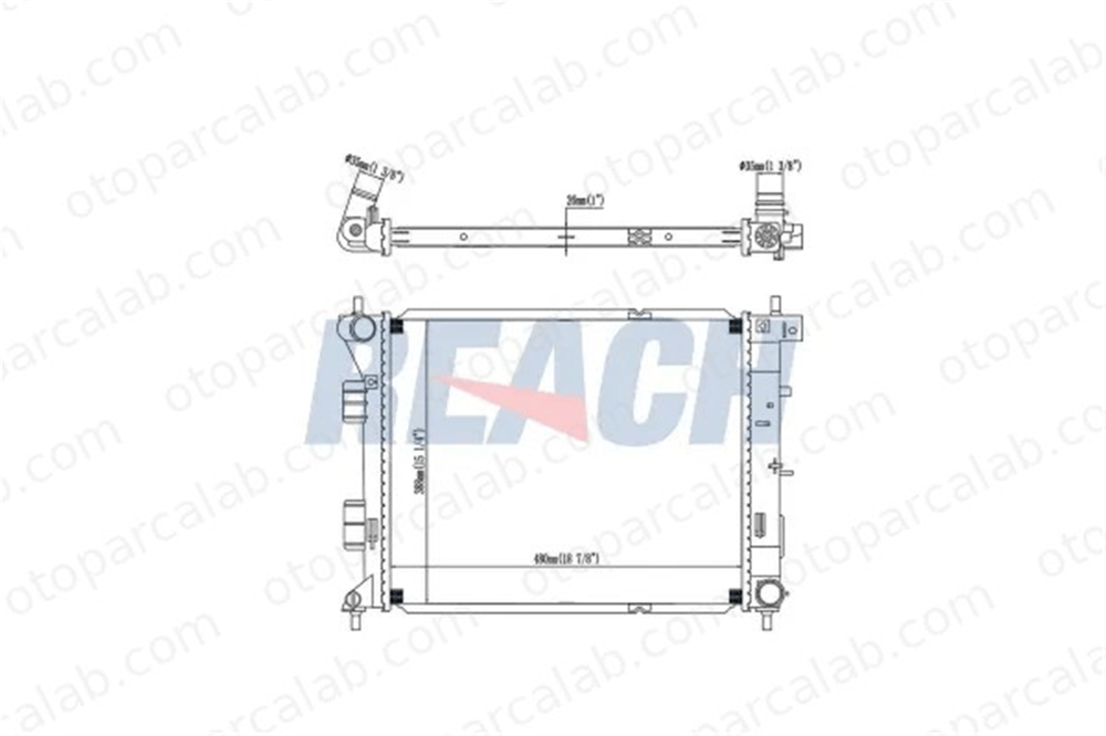 MGA 80556 Su Radyatörü HYUNDAI i30 i30 Coupe 25310A5800