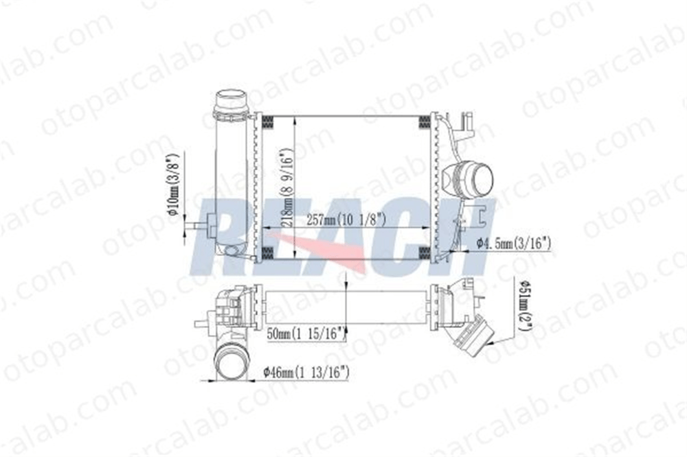 MGA 80952 Turbo Radyatörü RENAULT CAPTUR II NISSAN MICRA V 144961019R MQ000071
