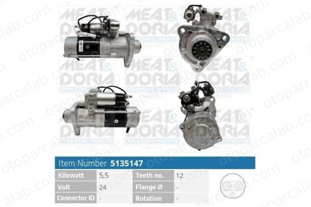 MITSUBISHI ORJINAL M9T66381 Marş Dinamosu VOLVO FL6 RENAULT TRUCKS MIDLINER M9T66381 M9T66371