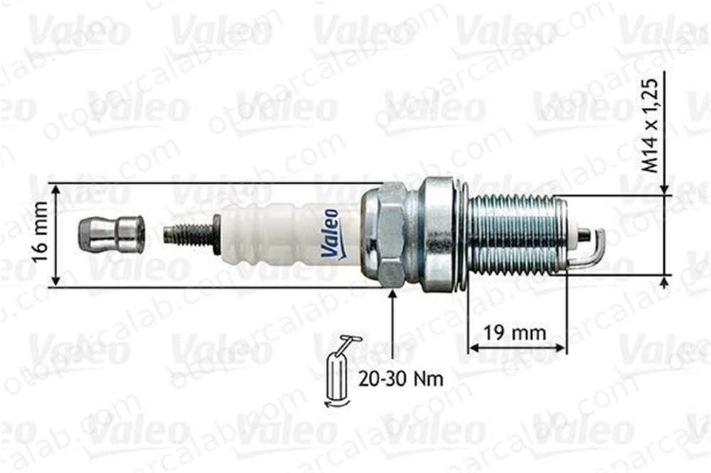 MOTRIO 8671016880 Ateşleme Bujisi CITROËN SAXO FIAT PANDA 8671016880 SPRC12MCC4
