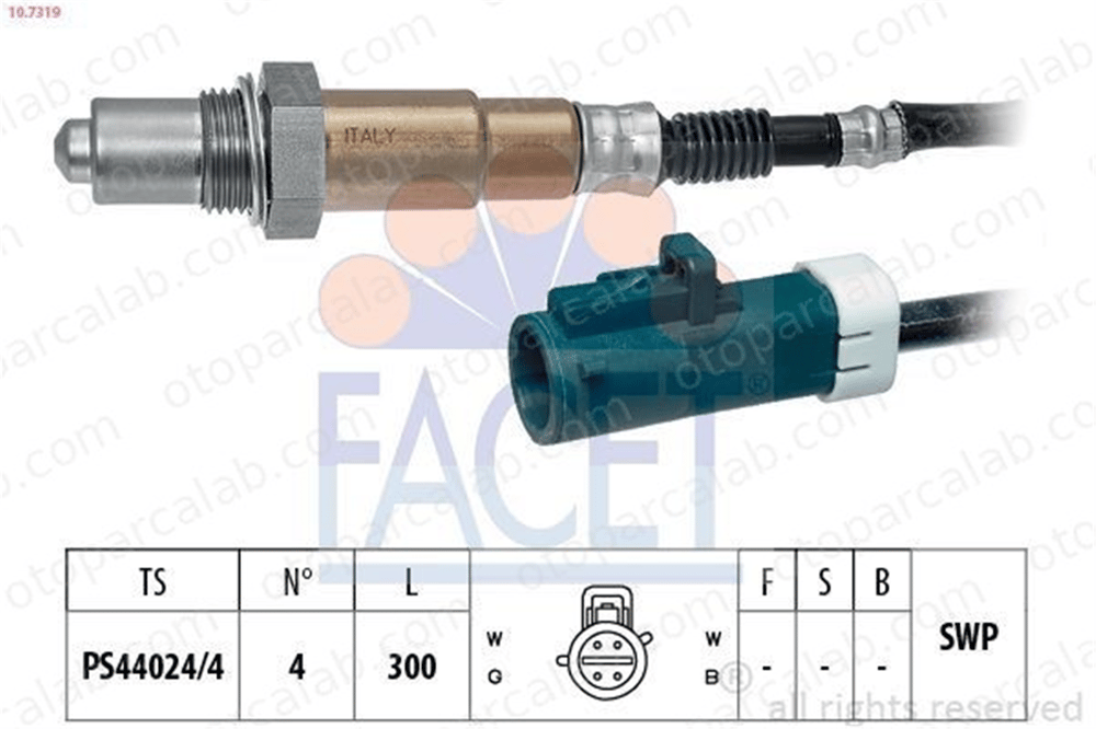 NGK 0403 Oksijen (Lambda) Sensörü JAGUAR S-TYPE II FORD MAVERICK XC2F9F472A1A XC2F9F472AA