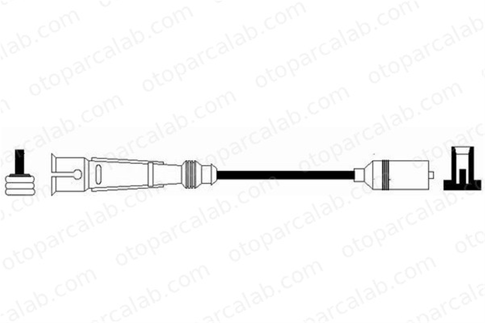 NGK 36019 Buji Kablosu VW GOLF II POLO Coupe 36019