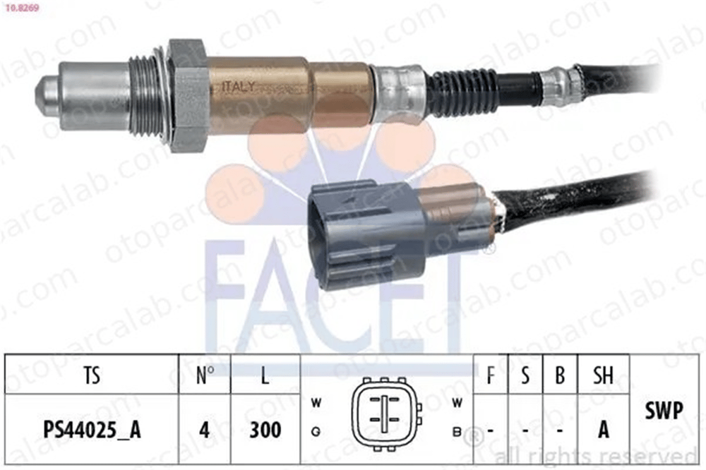 NGK 94276 Oksijen (Lambda) Sensörü DAIHATSU SIRION TERIOS 89465B1020 1618K9