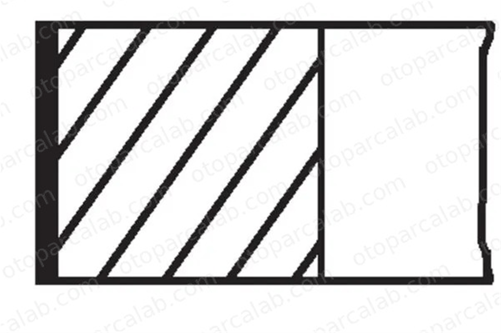 NPR 120010006700 Segman (82.00MM-STD) MERCEDES-BENZ C-SERISI C-SERISI Coupe 120010006700 2710300324