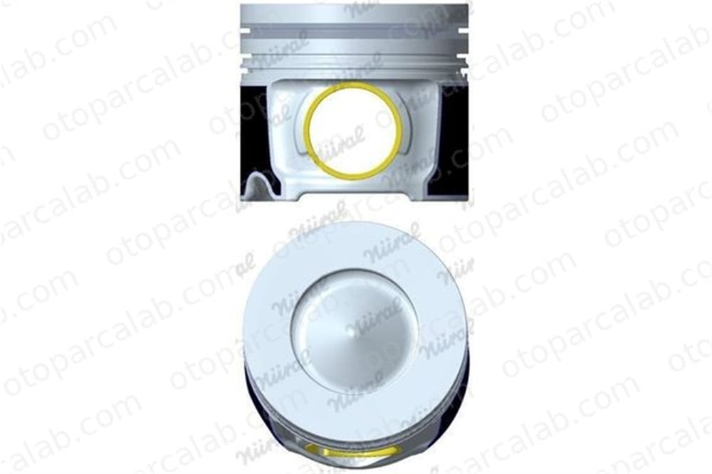 NURAL 87-70227-050 Piston (84.50MM-0.50) NÜRAL 87-70227-050 BMW 1 5 11258571012