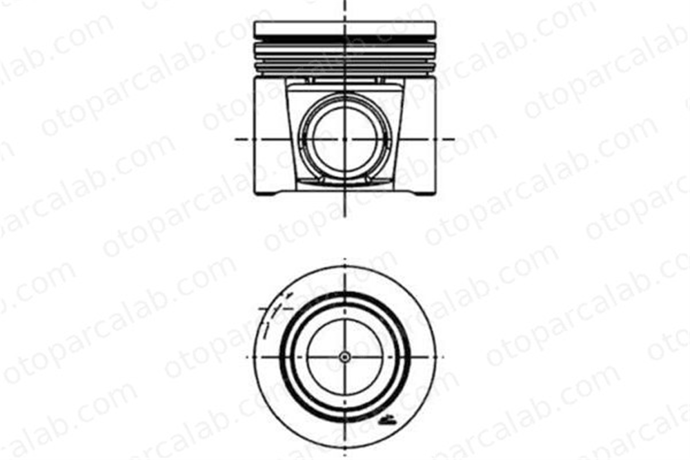 NURAL 87-70755-STD Piston (88.00MM-STD) NÜRAL 87-70755-STD IVECO DAILY IV Panelvan/Van DAILY IV Platform şasi 2996850 2996032