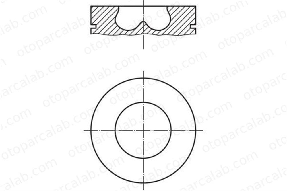 NURAL 87-72492-STD Piston (83.00MM-STD) NÜRAL 87-72492-STD VW TOUAREG AUDI Q7 59107065CH 59107065DG