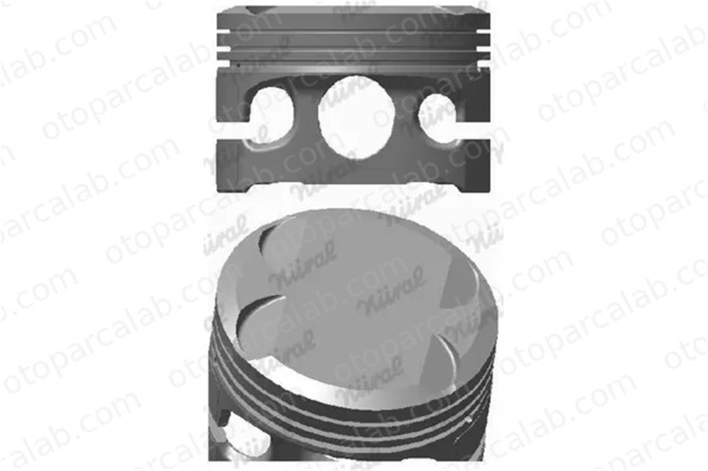 NURAL 8770208STD000G Piston (80.00MM-STD) NÜRAL 8770208STD000G BMW 5 3 11257504899 7504899