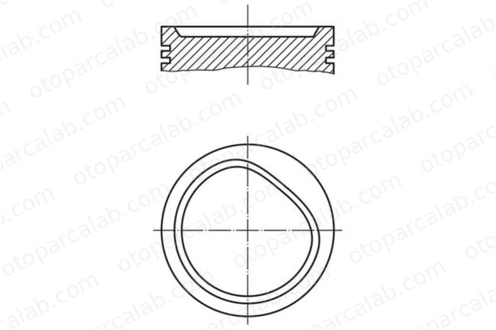 NURAL 8770218STD000G Piston (84.00MM-STD) NÜRAL 8770218STD000G BMW 3 3 Touring 11251739301 11251727701