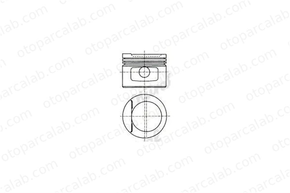 NURAL 8771685STD000G Piston (79.00MM-STD) NÜRAL 8771685STD000G OPEL ASCONA C ASCONA C Hatchback 623180 623181