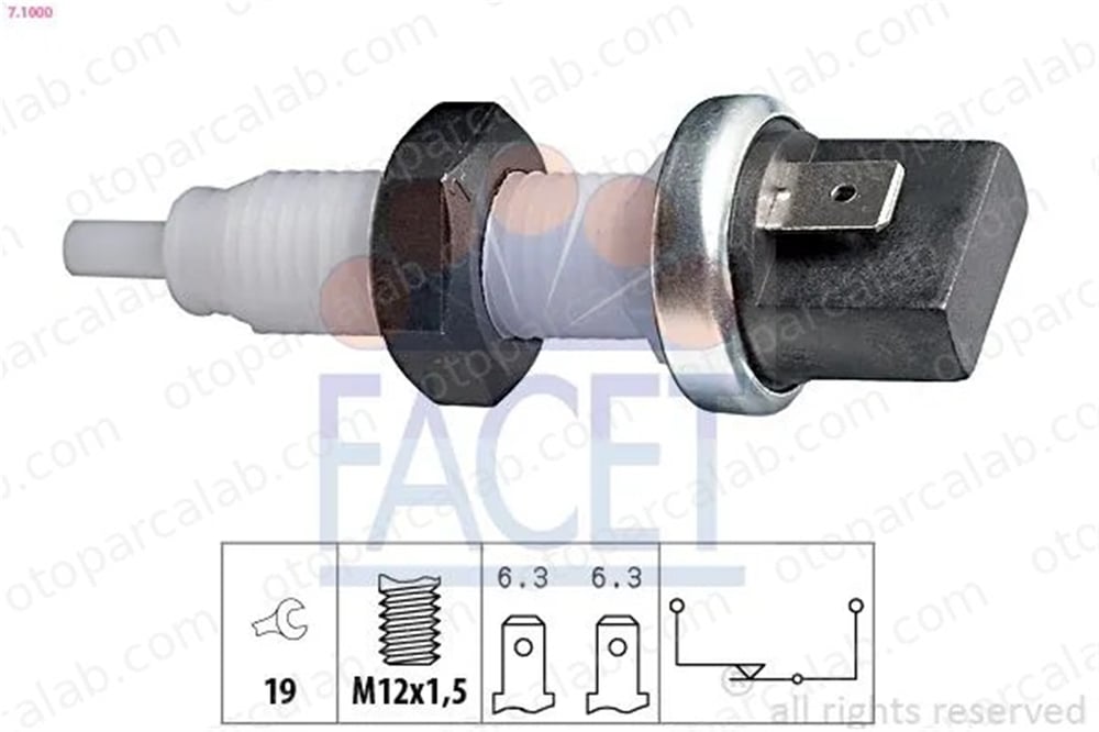NUREL M 103 Fren Müşürü FIAT DUCATO Panorama PANDA 4345643 4177124