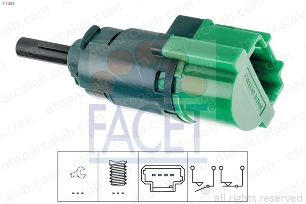 OEP 4534.65 Fren Müşürü PEUGEOT 208 I CITROËN BERLINGO Kasa/büyük limuzin 1606480480 453448