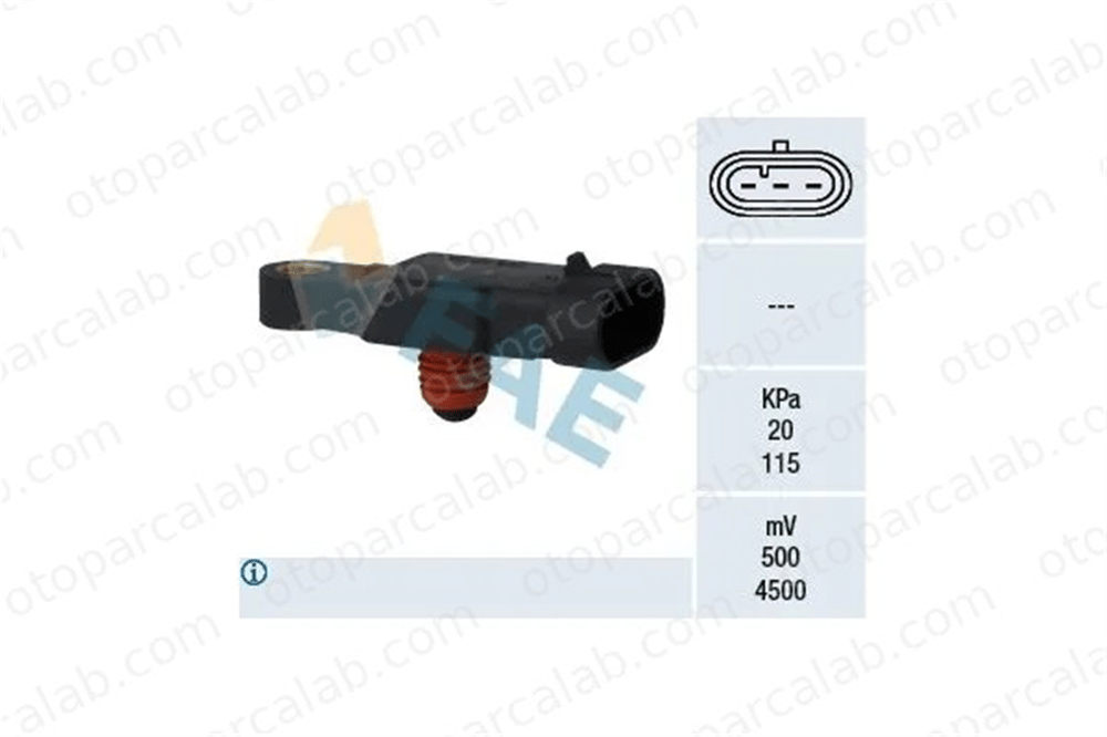 OPEL ORJINAL 25184083 MAP Sensörü CHEVROLET MATIZ AVEO / KALOS Sedan 25184083 96325870