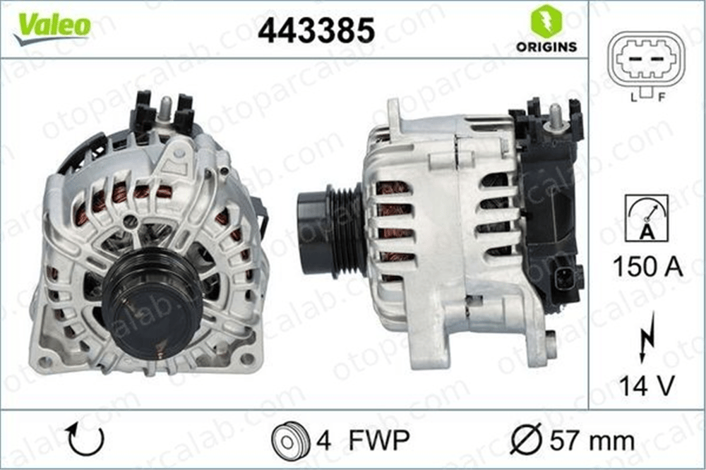 OPEL ORJINAL 39159017 Alternatör OPEL ASTRA K ASTRA K Sports Tourer 39159017