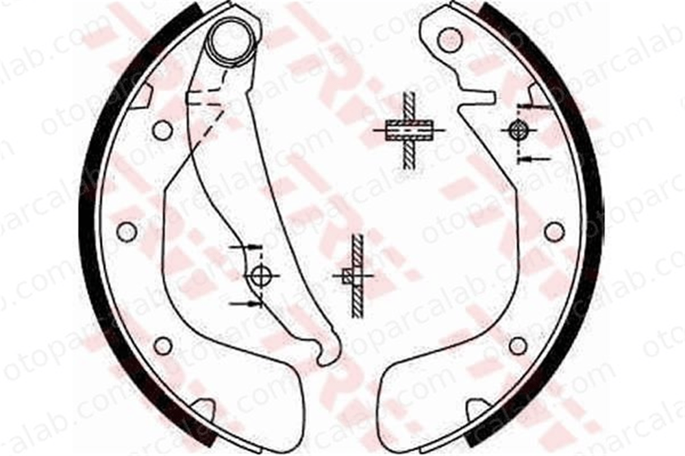 OPEL ORJINAL 90542863 Fren Pabuçlu Balata Arka OPEL ASTRA F Station wagon ASTRA F 90542863 NP1441