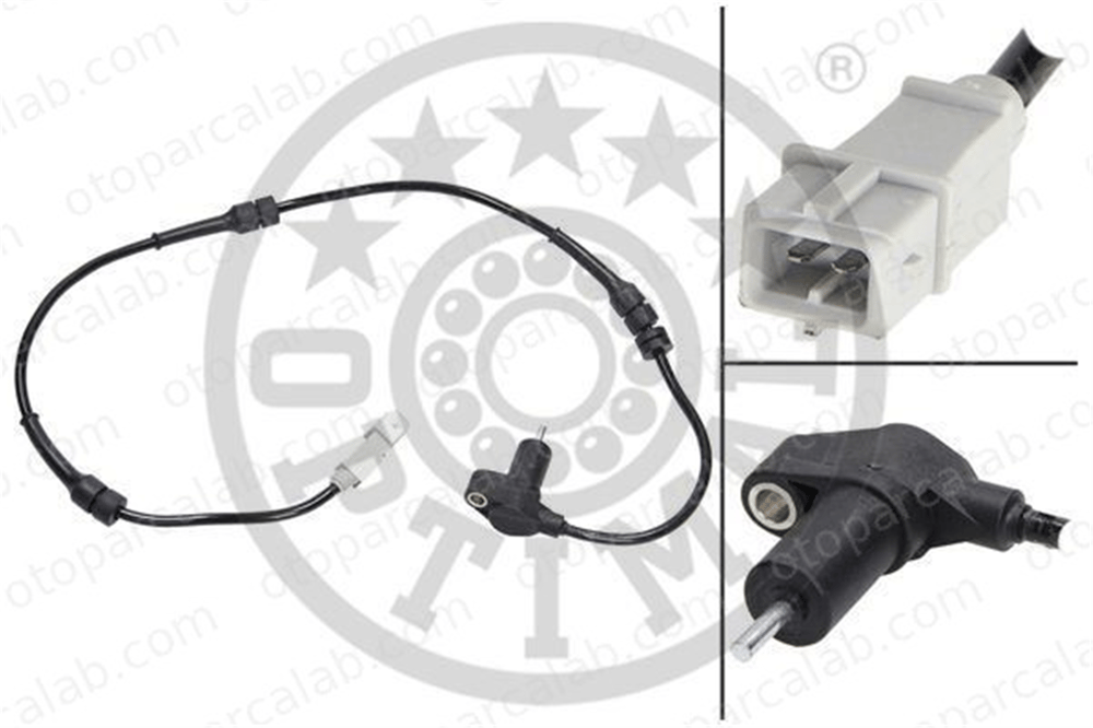 OPTIMAL 06-S024 Abs Sensörü Arka Sağ veya Sol PEUGEOT 306 CITROËN XSARA 454550 96217756