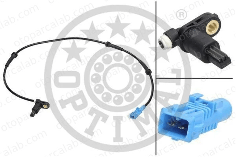 OPTIMAL 06-S042 Abs Sensörü Arka Sağ PEUGEOT 206 Hatchback 206 SW 454579 454577