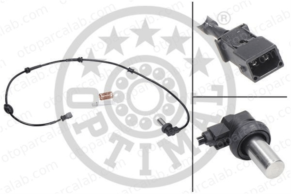 OPTIMAL 06-S063 Abs Sensörü Arka Sağ veya Sol AUDI A4 B5 A4 B5 Avant 8D0927807C