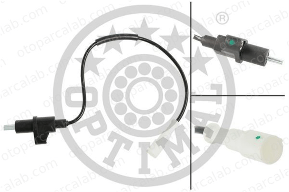 OPTIMAL 06-S489 Abs Sensörü Arka Sol DAEWOO NUBIRA Sedan NUBIRA Wagon 96283019