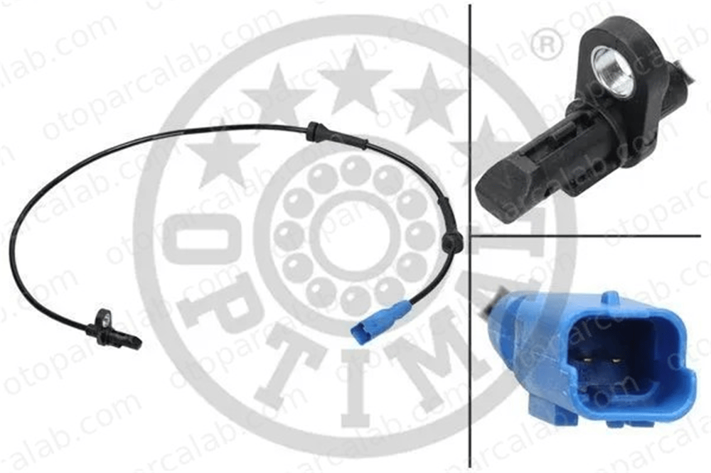 OPTIMAL 06-S550 Abs Sensörü Arka Sol PEUGEOT 207 SW 207 454500000 9651969380