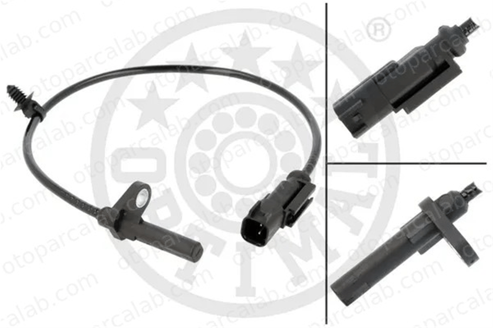 OPTIMAL 06-S874 Abs Sensörü Arka Sağ veya Sol FORD TOURNEO CUSTOM V362 Minibüs/Otobüs TRANSIT CUSTOM V362 Minibüs/Otobüs BK212B372BD 1771171