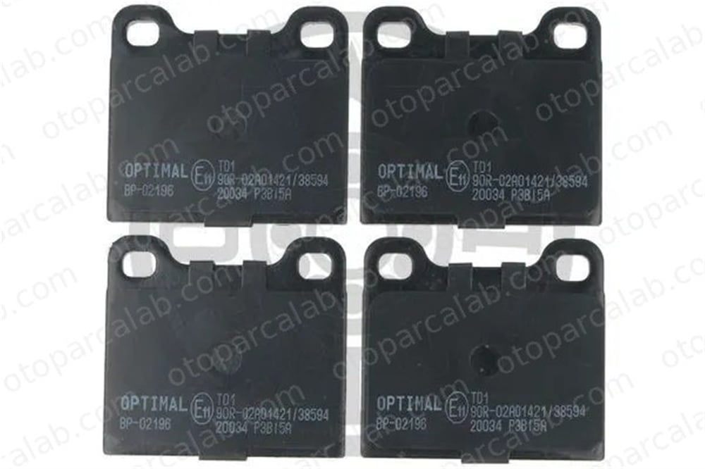 OPTIMAL BP-02196 Fren Disk Balata Ön MERCEDES-BENZ S-SERISI 123 Sedan BP02196 310254042
